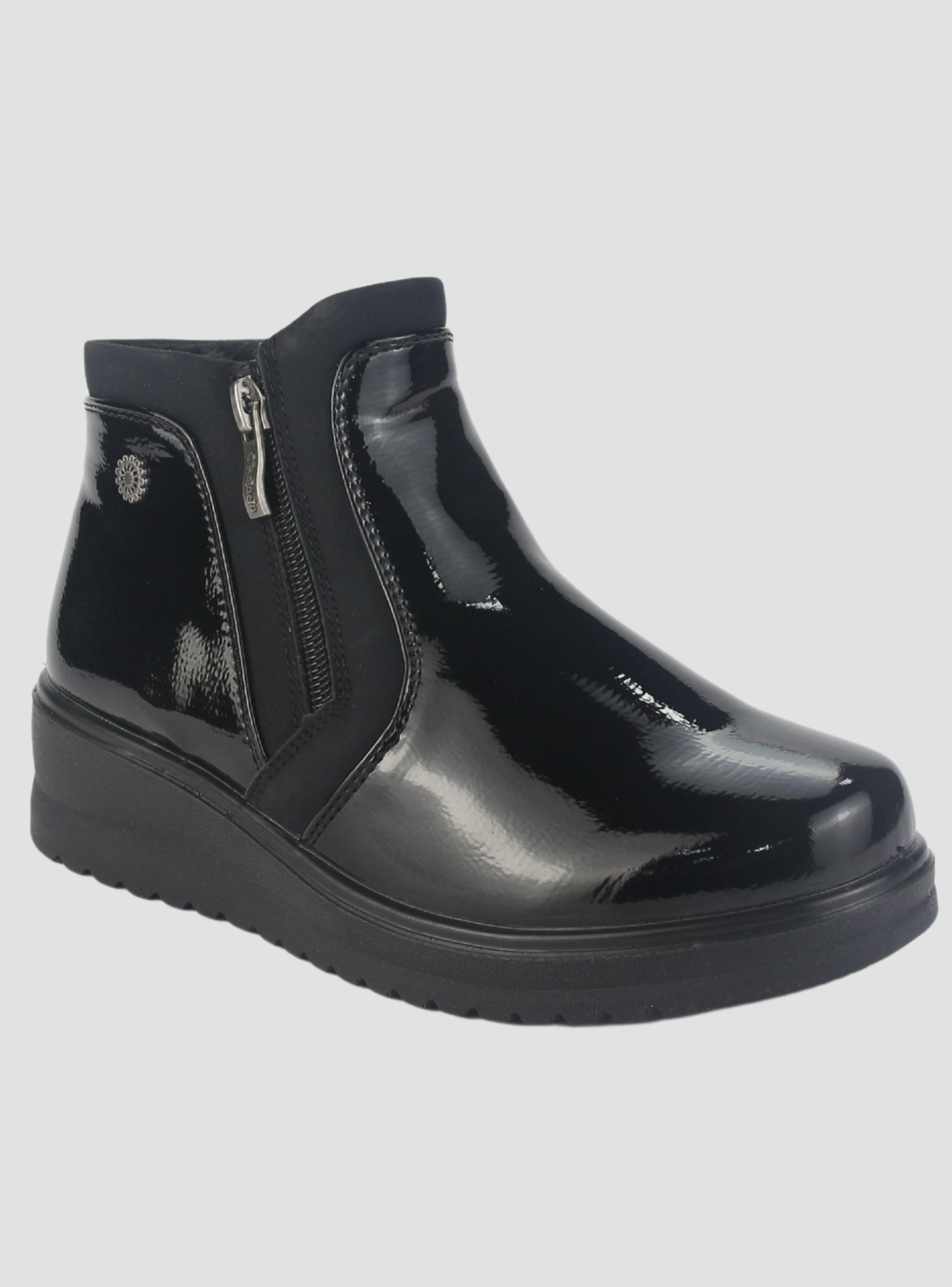 Botin Chalada Mujer Rayo-3 Negro Casual-2