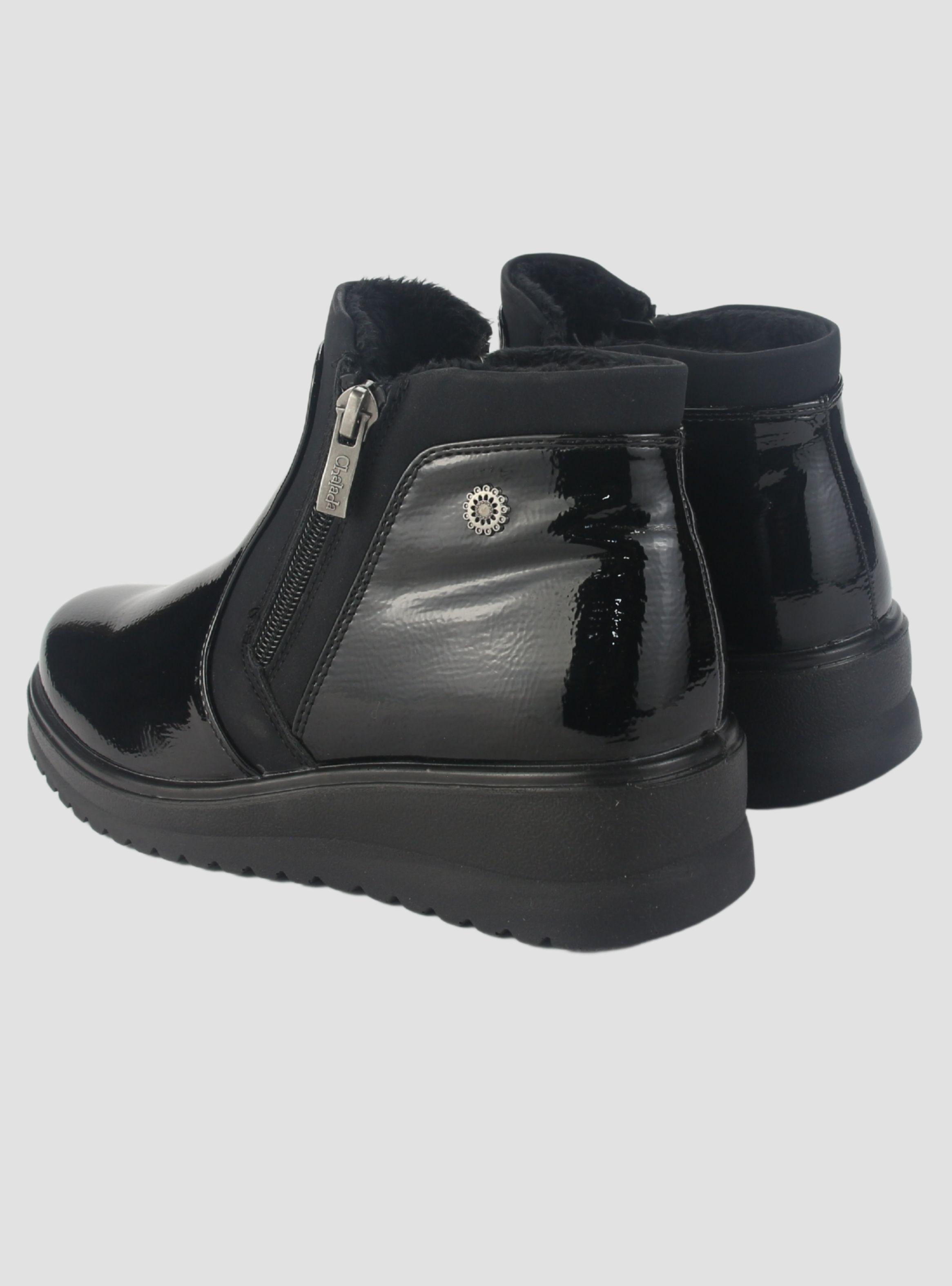 Botin Chalada Mujer Rayo-3 Negro Casual-5