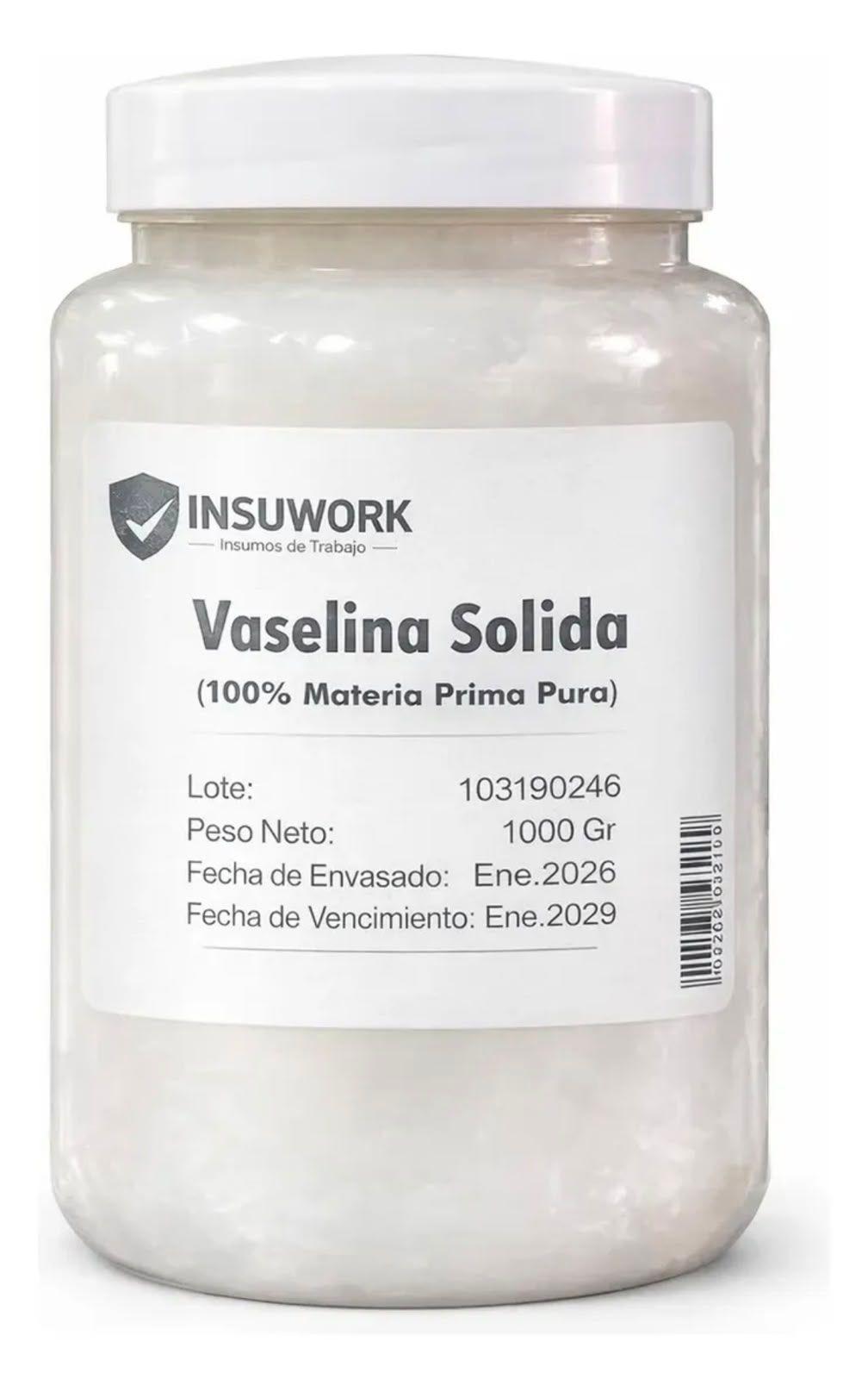Vselina Solida 1Kg Lubricante e Hidratante Industrial-0