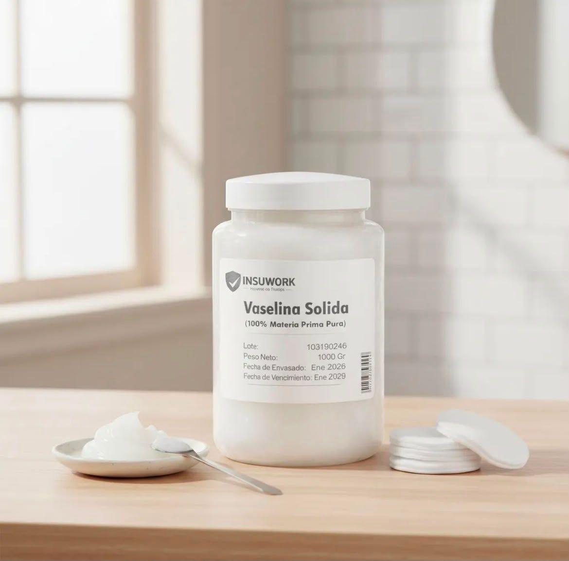 Vselina Solida 1Kg Lubricante e Hidratante Industrial-1