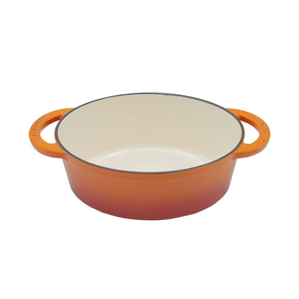 Olla ovalada Ø32 cm 7 Lts Topaze Orange-2