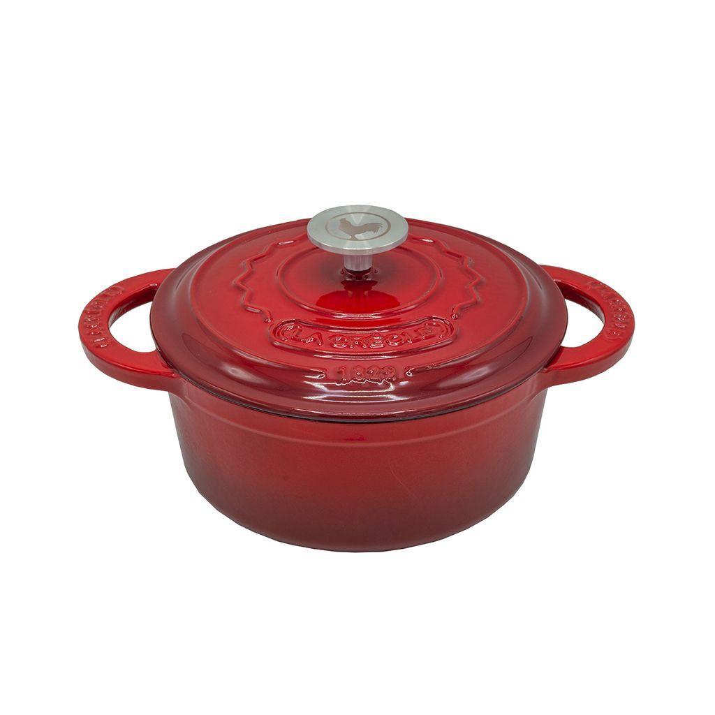 Olla redonda Ø21 cm 3 Lts Rouge Rubis-0