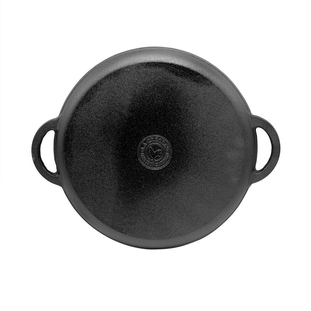 Plancha circular lisa con borde Ø35 cm. Outdoor-1