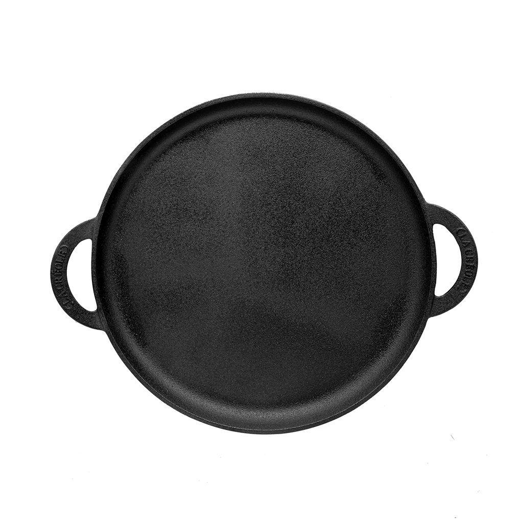 Plancha circular lisa con borde Ø35 cm. Outdoor-0