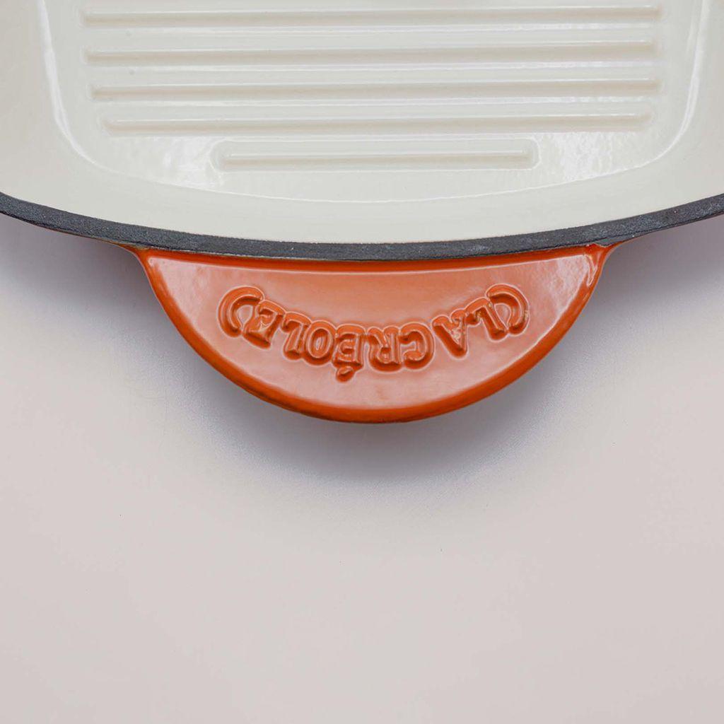 Sartén Grill 26 x 26cm Topaze Orange-3