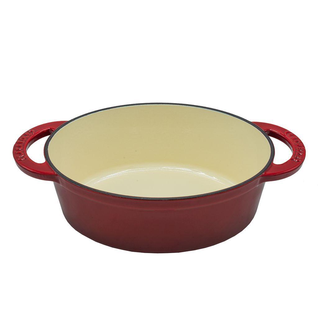 Olla ovalada Ø29 cm 4 Lts Rouge Rubis-3