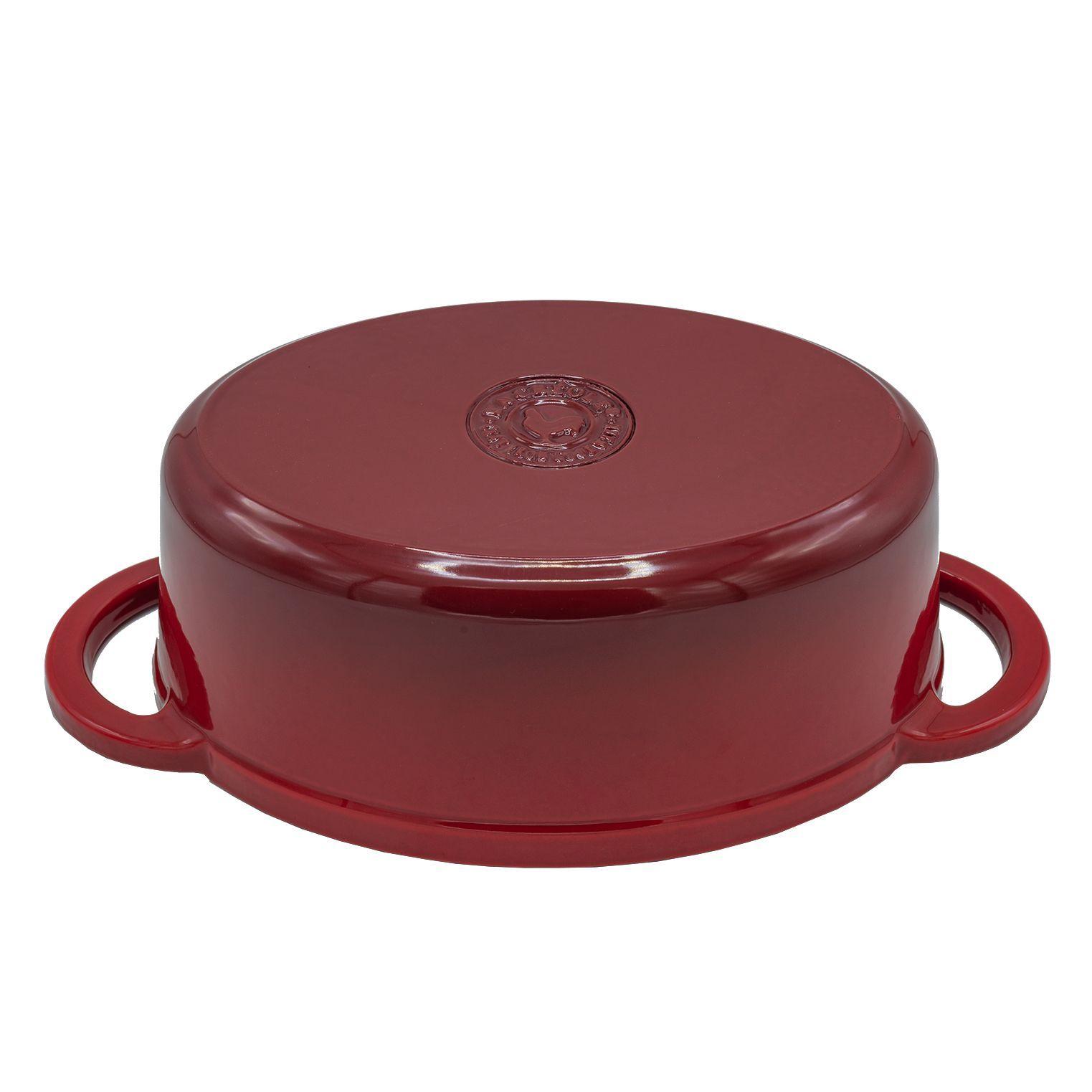 Olla ovalada Ø29 cm 4 Lts Rouge Rubis-4
