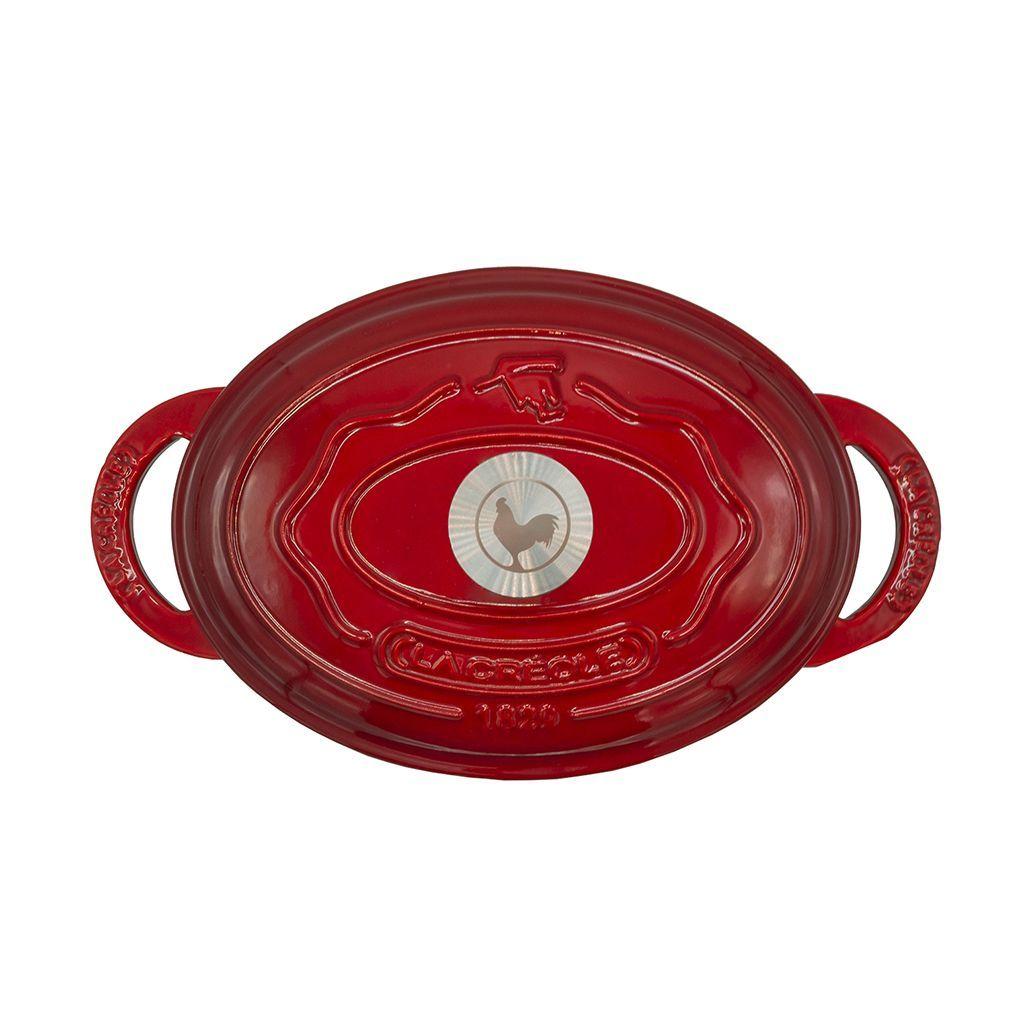 Olla ovalada Ø29 cm 4 Lts Rouge Rubis-1