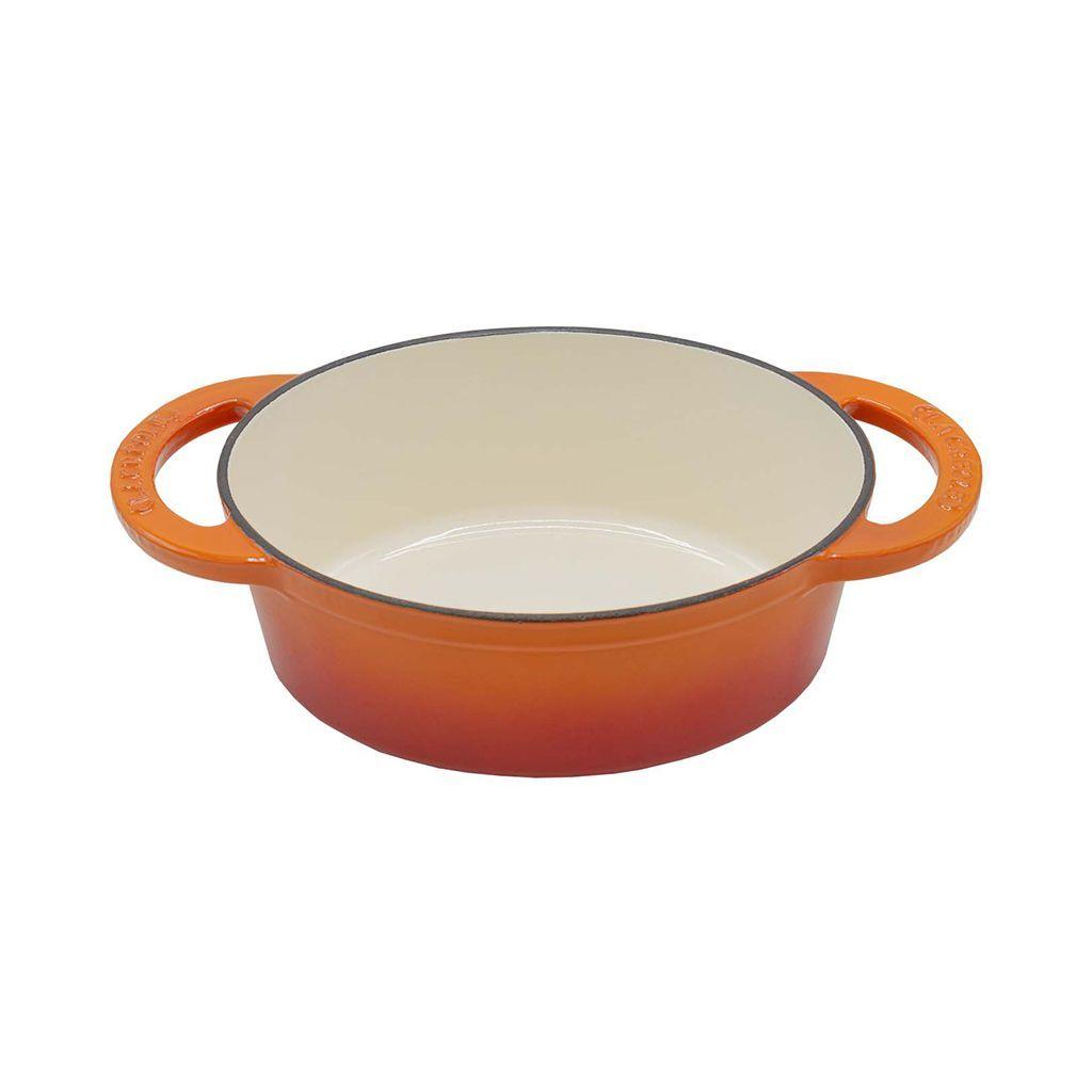Olla ovalada Ø24 cm 2 Lt Topaze Orange-2