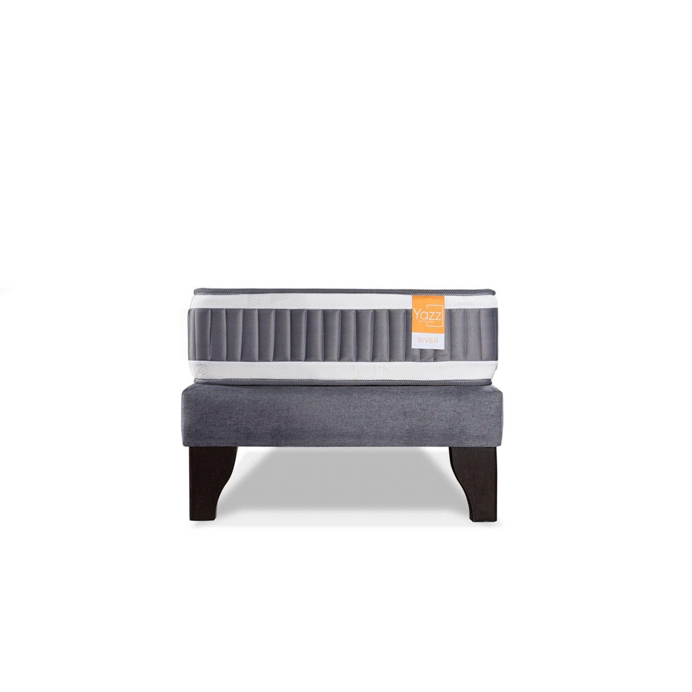 Cama Europea 1.5 Plazas River Yazz-1