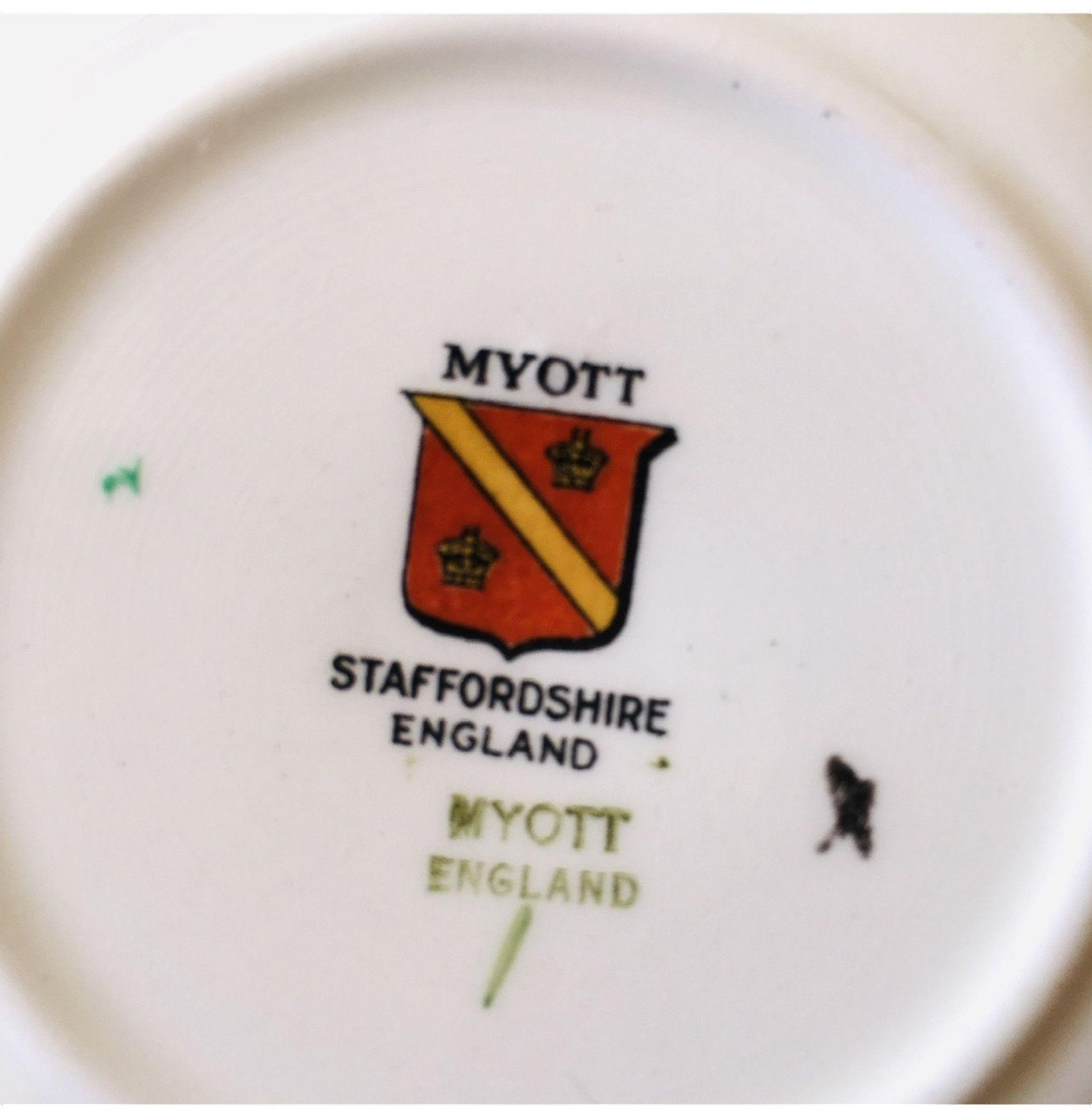 Pocillo Myott, Inglaterra (1945-1952)-2