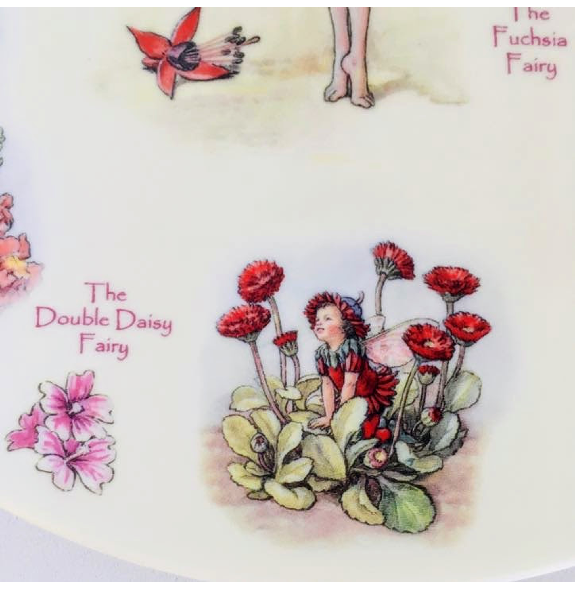 Plato decorativo serie 'Un calendario de hadas de las flores', Octubre, (2002)-3