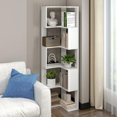 Repisa Organizador Estante Esquinero Living Velador 160*30cm-0