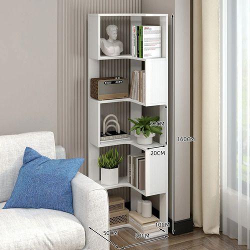 Repisa Organizador Estante Esquinero Living Velador 160*30cm-2