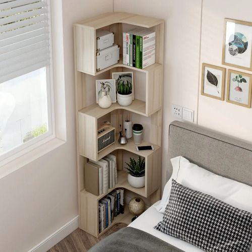 Repisa Organizador Estante Esquinero Living Velador 160*30cm-4