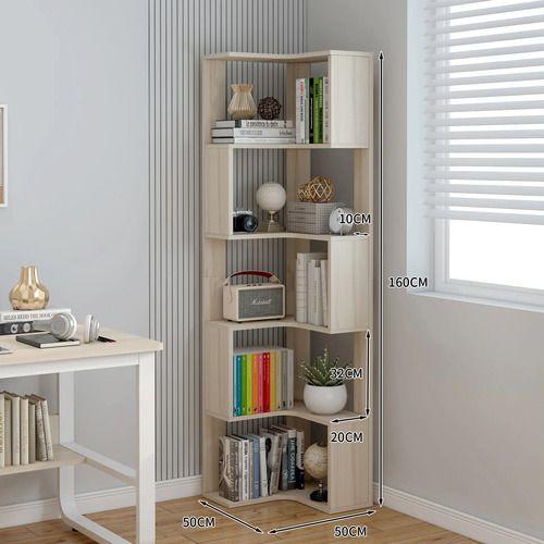Repisa Organizador Estante Esquinero Living Velador 160*30cm-5