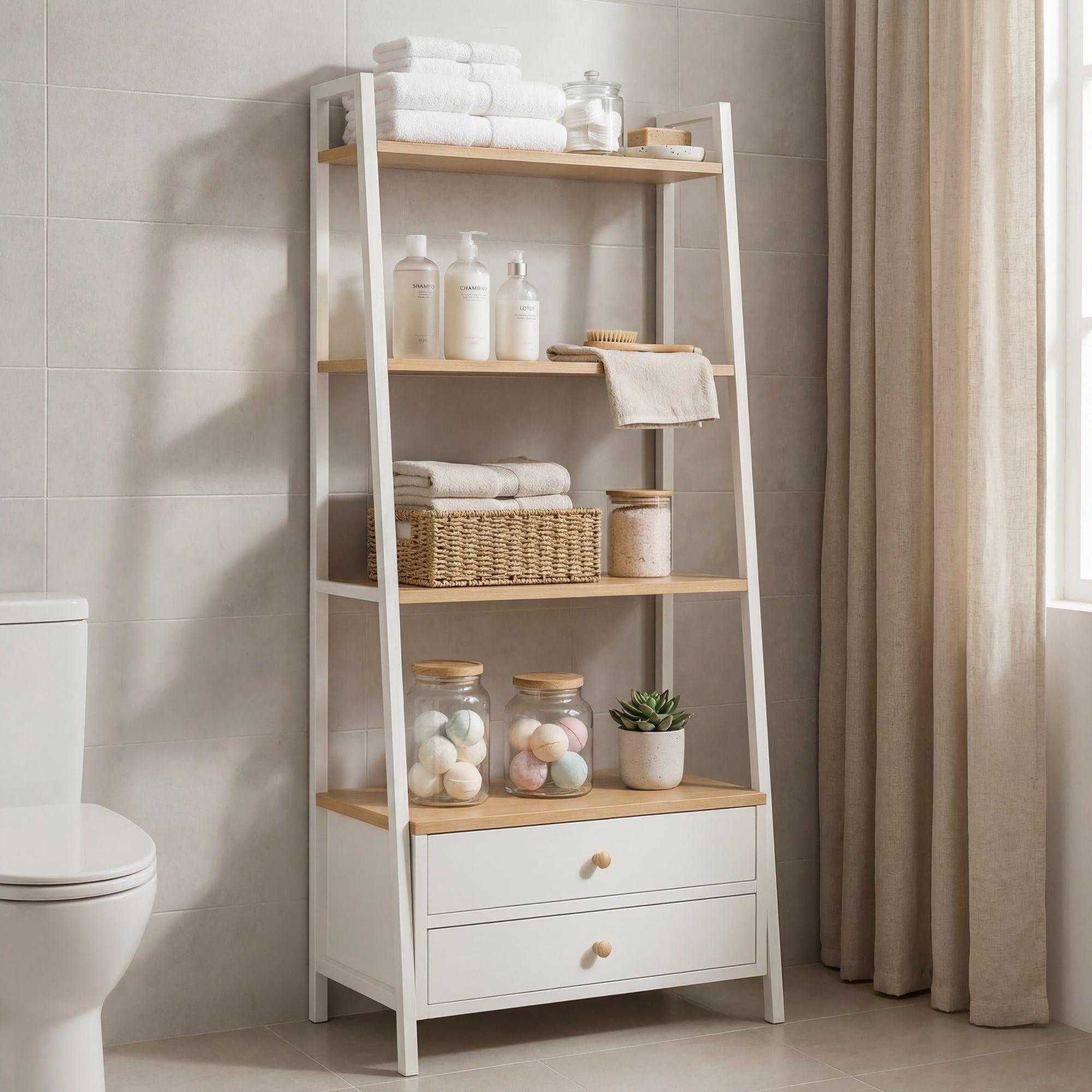 Repisa Biblioteca Organizador Estante Para Plantas 150cm Blanco-5