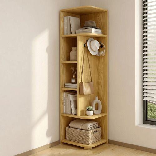 Organizador Esquinero Repisa Estante Para Living Dormitorio Madera-4