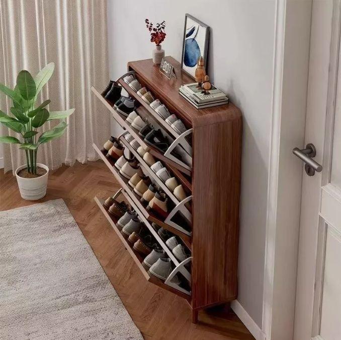 Zapatero Organizador Estante Hall Armario 120 Altox100x17cm-3