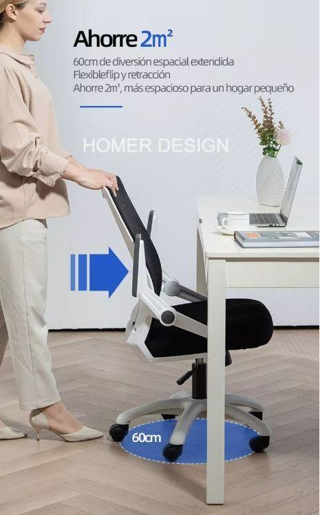 Silla De Oficina Escritorio Ejecutiva Con Asiento De Memoria-5