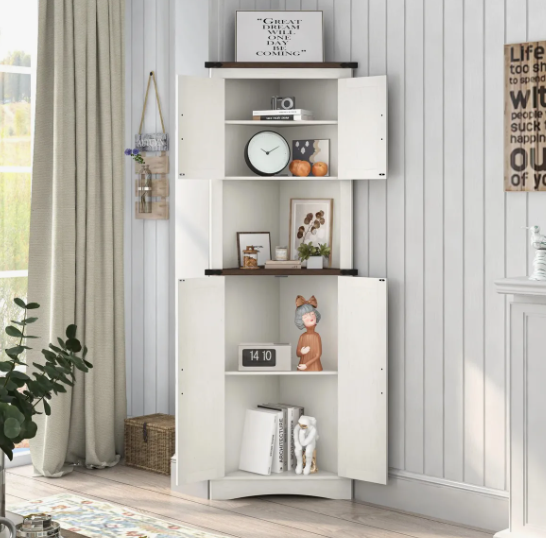 Estante Esquinero Repisa Moderna 172cm De Alto Living Cocina-1