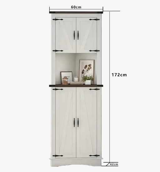 Estante Esquinero Repisa Moderna 172cm De Alto Living Cocina-2