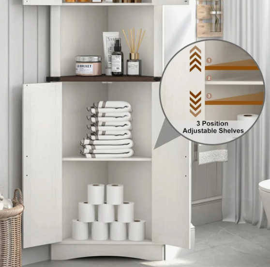 Estante Esquinero Repisa Moderna 172cm De Alto Living Cocina-3