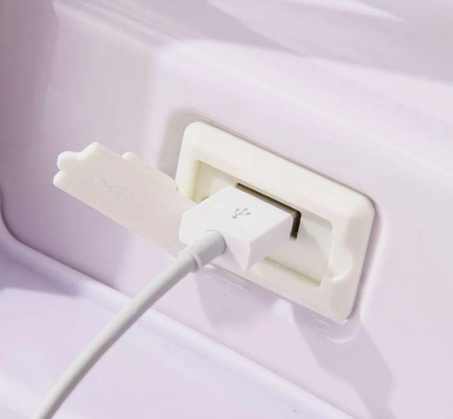 Set Maleta De Cabina Con Bolso De Viaje Portavaso Puerto Usb-3