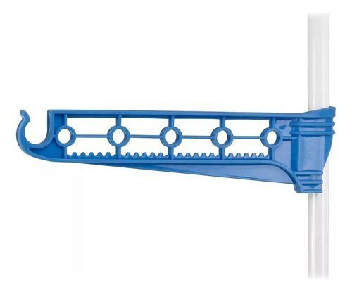 Tendedero Ropa Colgador Pechero Plegable 3 Niveles Azul-7