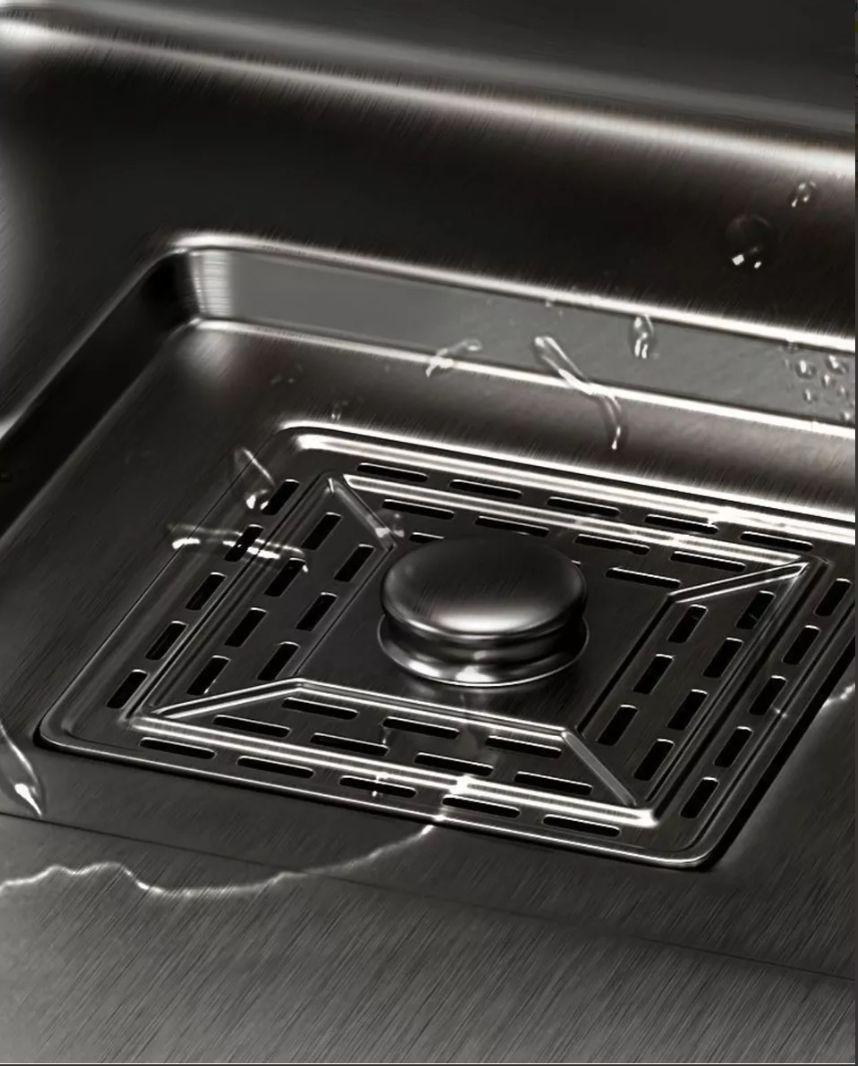 Combo Lavaplato Empotrado80x45cm Acero Inoxidable Fullequipo-7