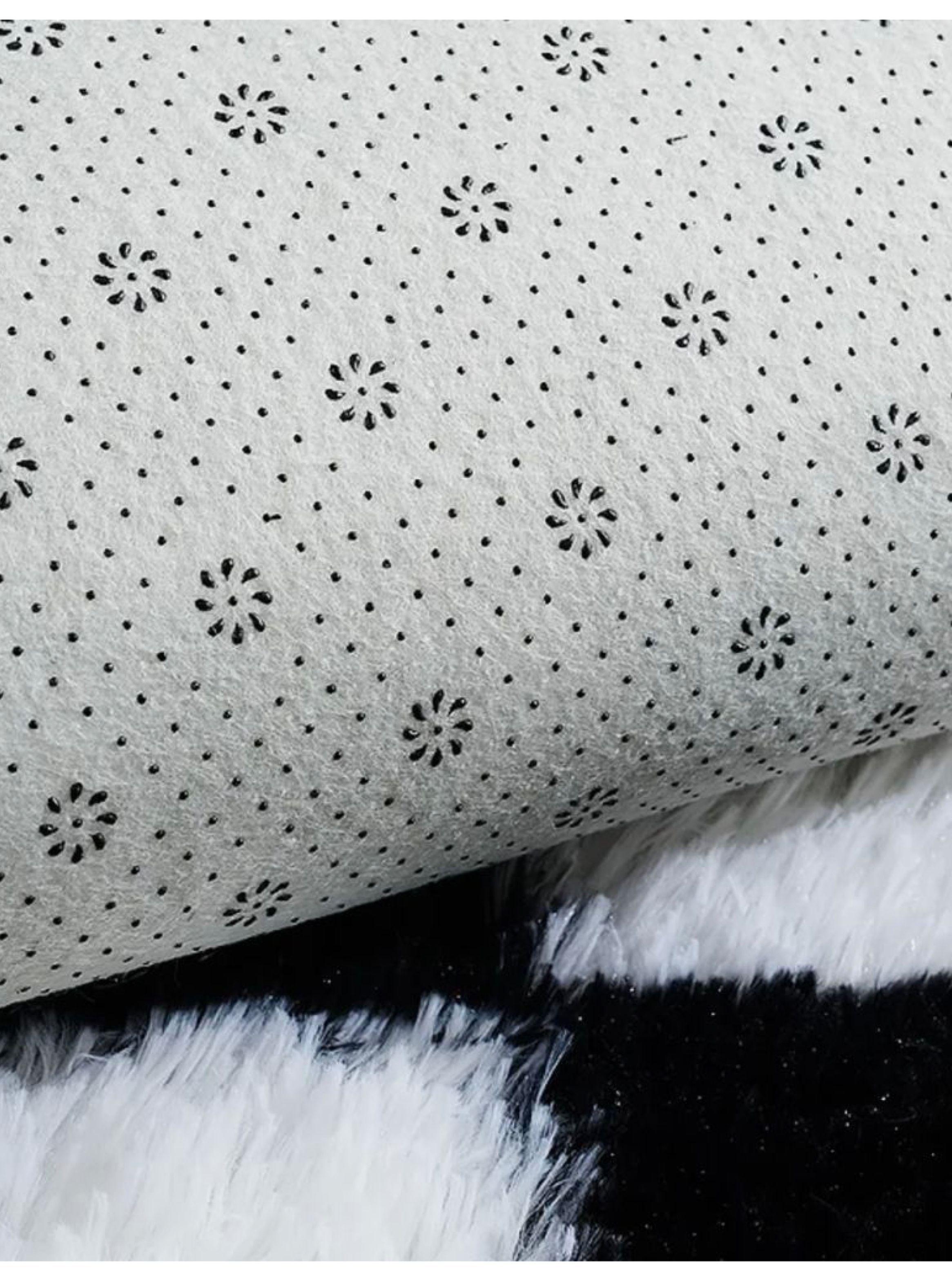 Alfombra 200x240cm Peluda Super Suave para living bajada de cama cuadro-3