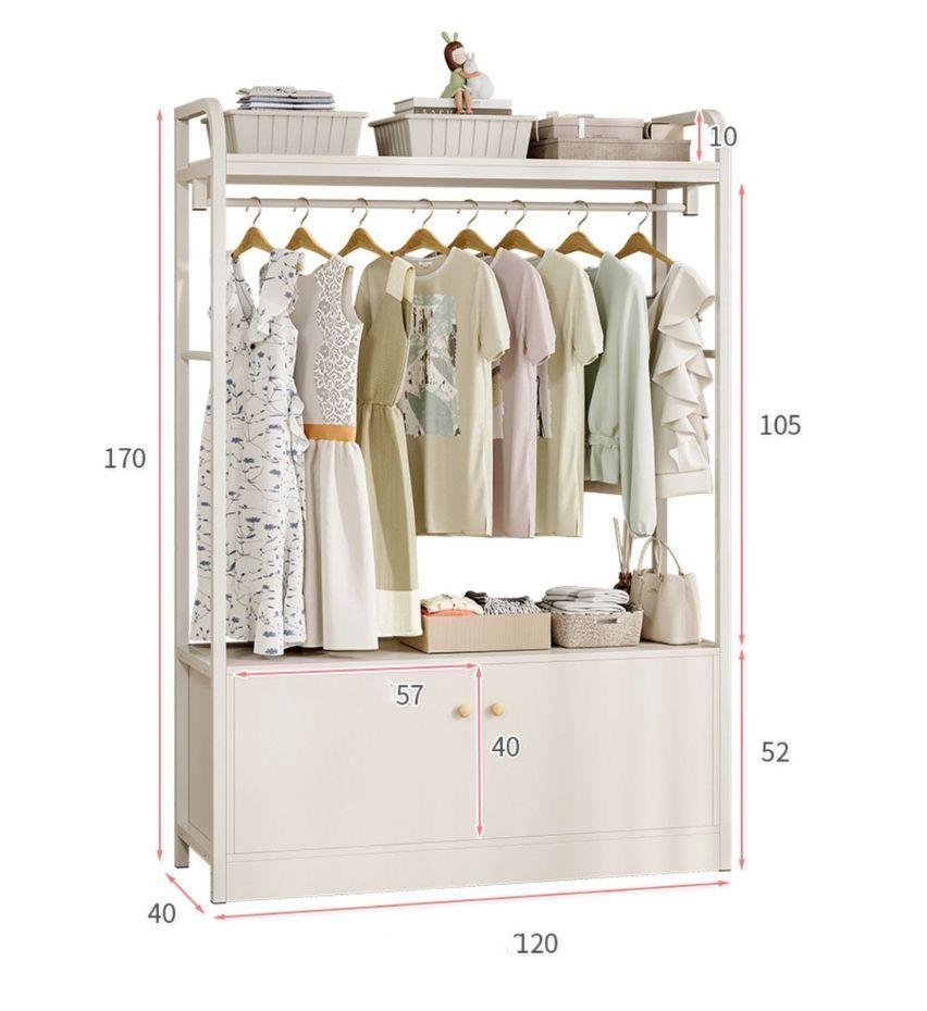 Closet Armario Dormitorio Organizador De Ropa 170x120x40cm-4