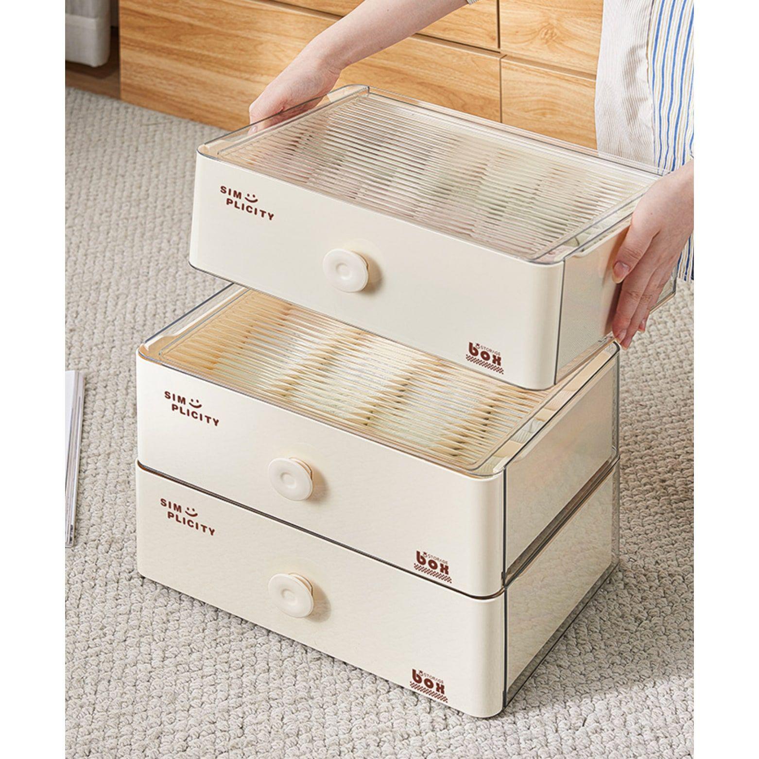 Caja Organizador De Closet Ropa Interior Aplicable Modular Sin Division Para Sosten-5