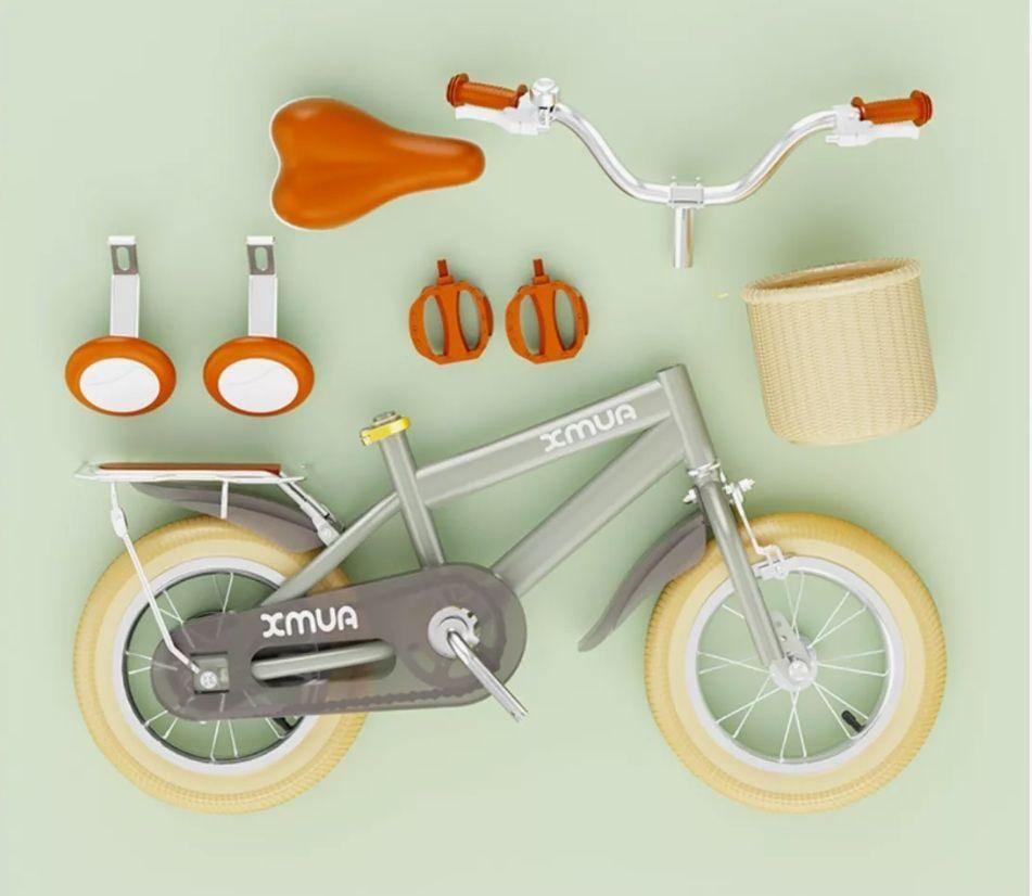 Bicicleta Infantil Bicimoto Aro 14 Niños Homer Outdoor-3