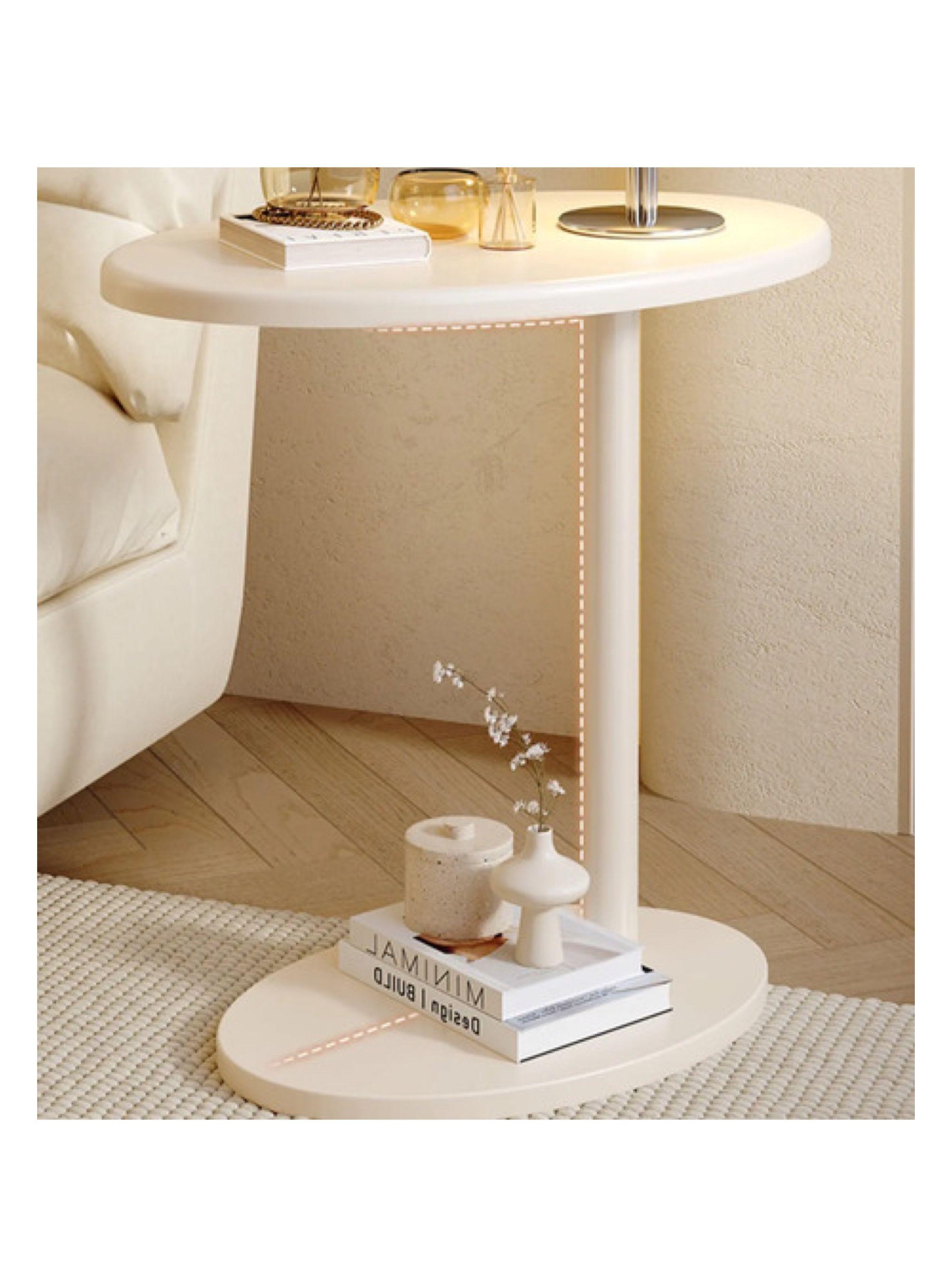 Mesa De Centro Lateral Living Vanguardia Melamina 48x55cm-3