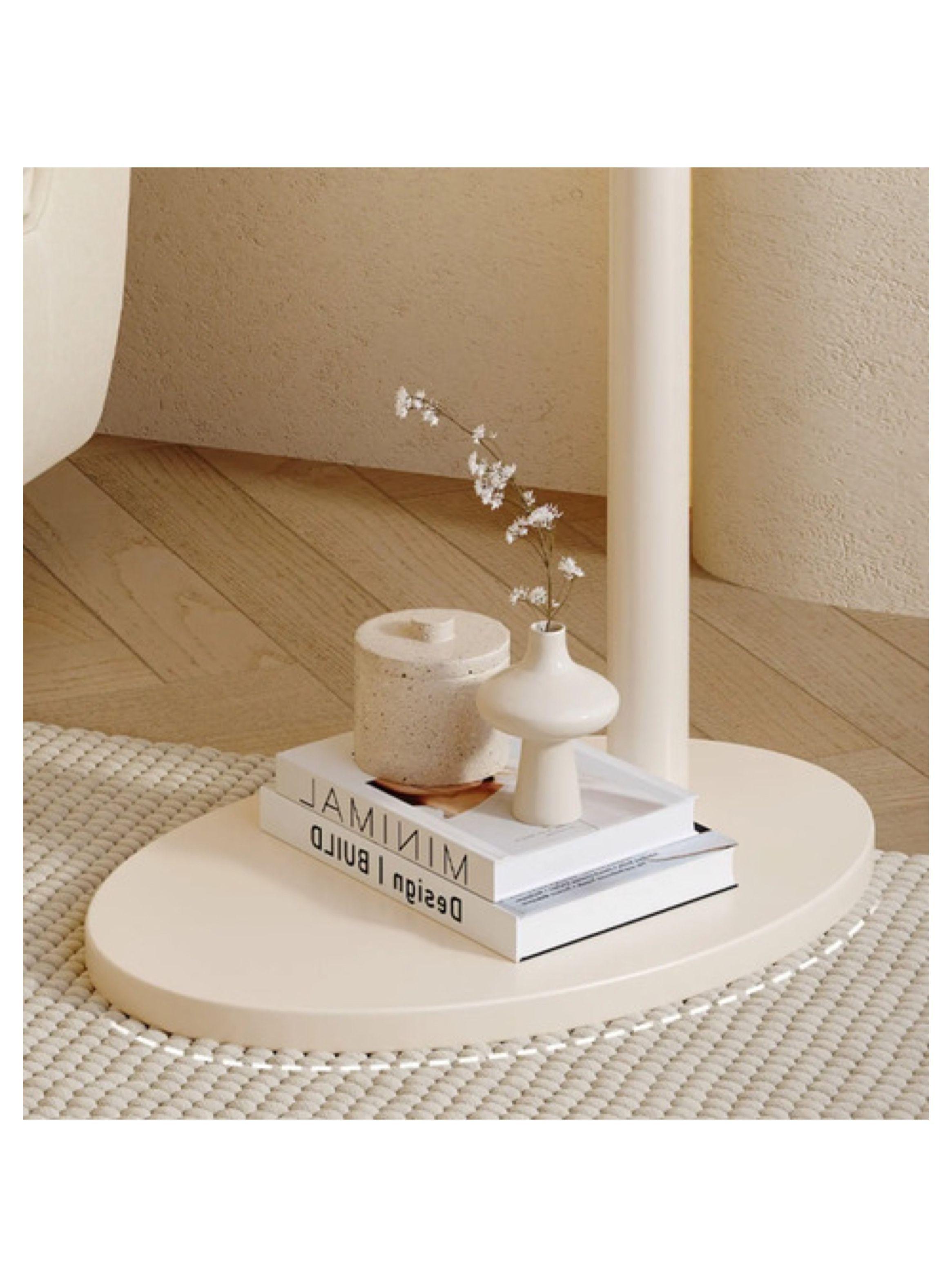 Mesa De Centro Lateral Living Vanguardia Melamina 48x55cm-4
