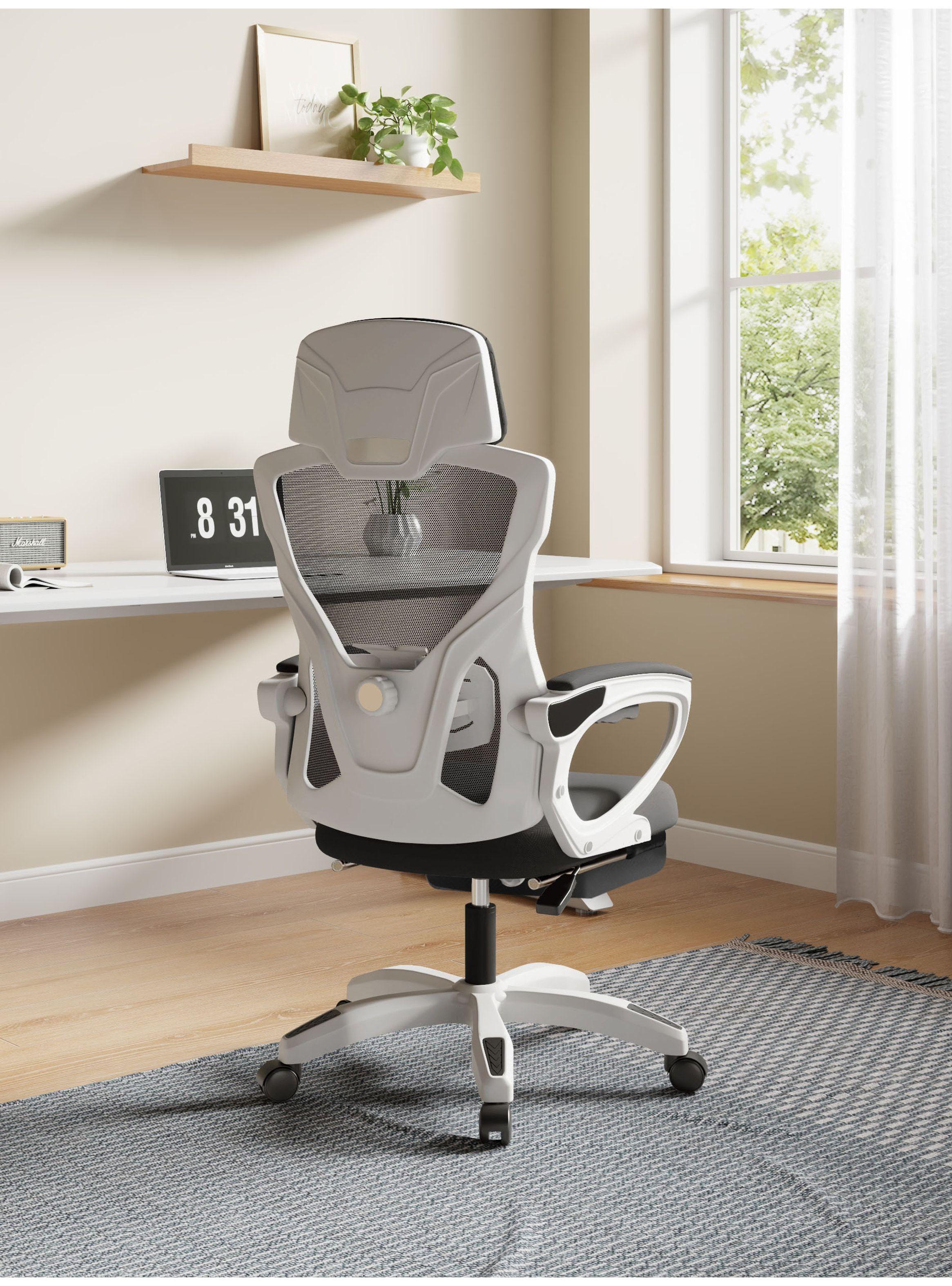 Silla De Oficina Ejecutiva Gamer Con Reposa Pie Reclinable-1