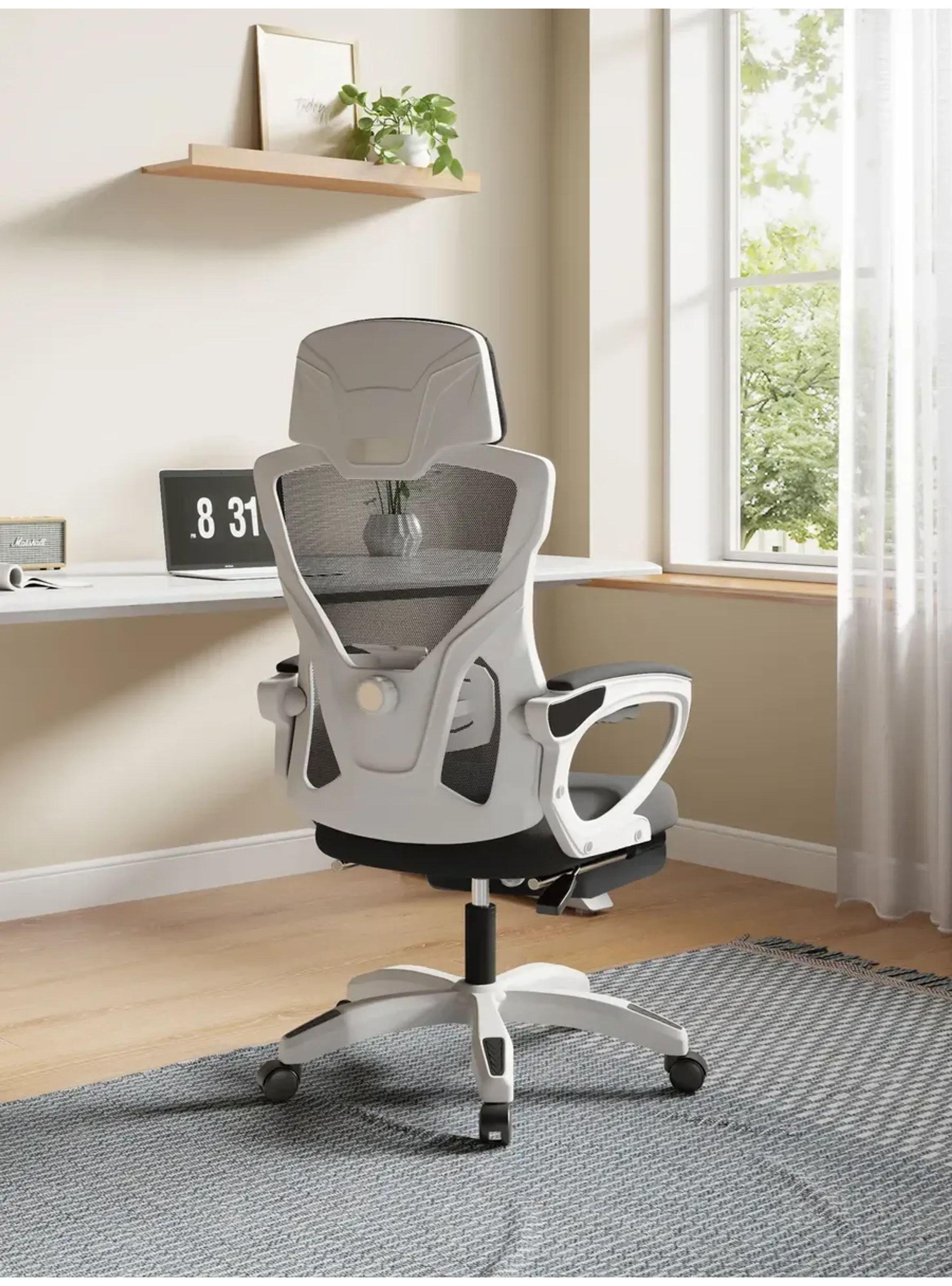 Silla De Oficina Ejecutiva Gamer Con Reposa Pie Reclinable-7