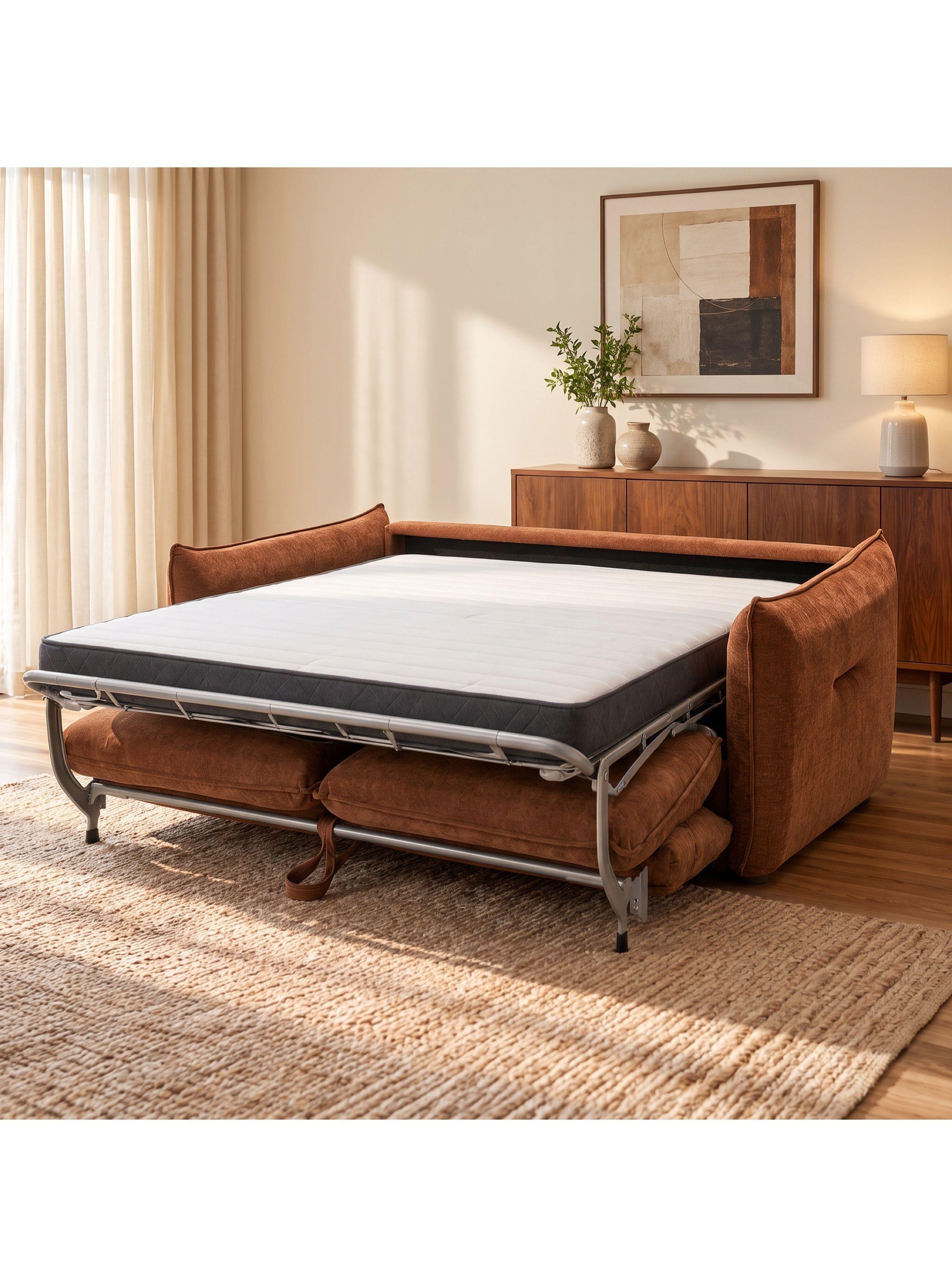 Valentina Sofá Cama 3 Cuerpos Con Colchón Integrado 195 Cm-4