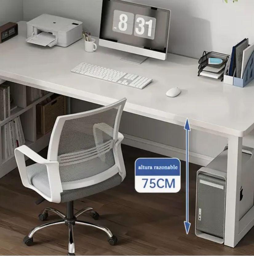Escritorio Forma L Oficina Con Cajonera Intercambiable 140cm-3