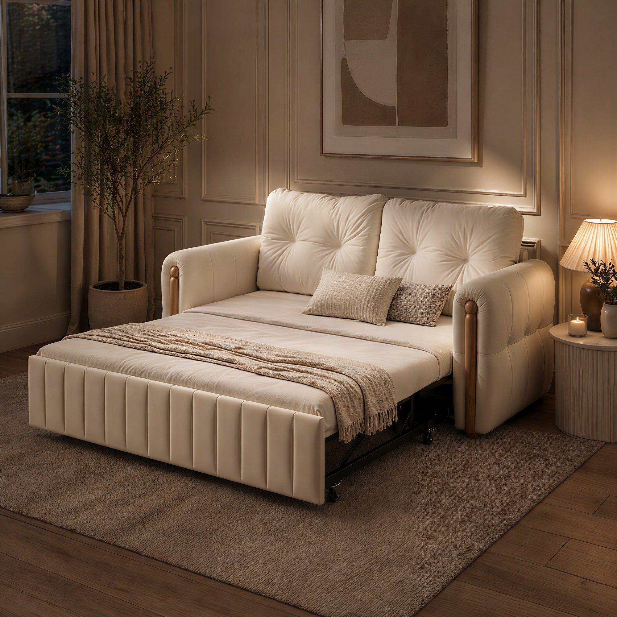 Sofa Cama 3 Cuerpo Con Alcenamiento Cama De 2 Plazas-7