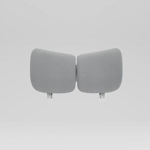 Silla De Oficina Ergonomica Pata Acero Con Colgador De Ropa Color Blanco Material Del Tapizado Algo-4