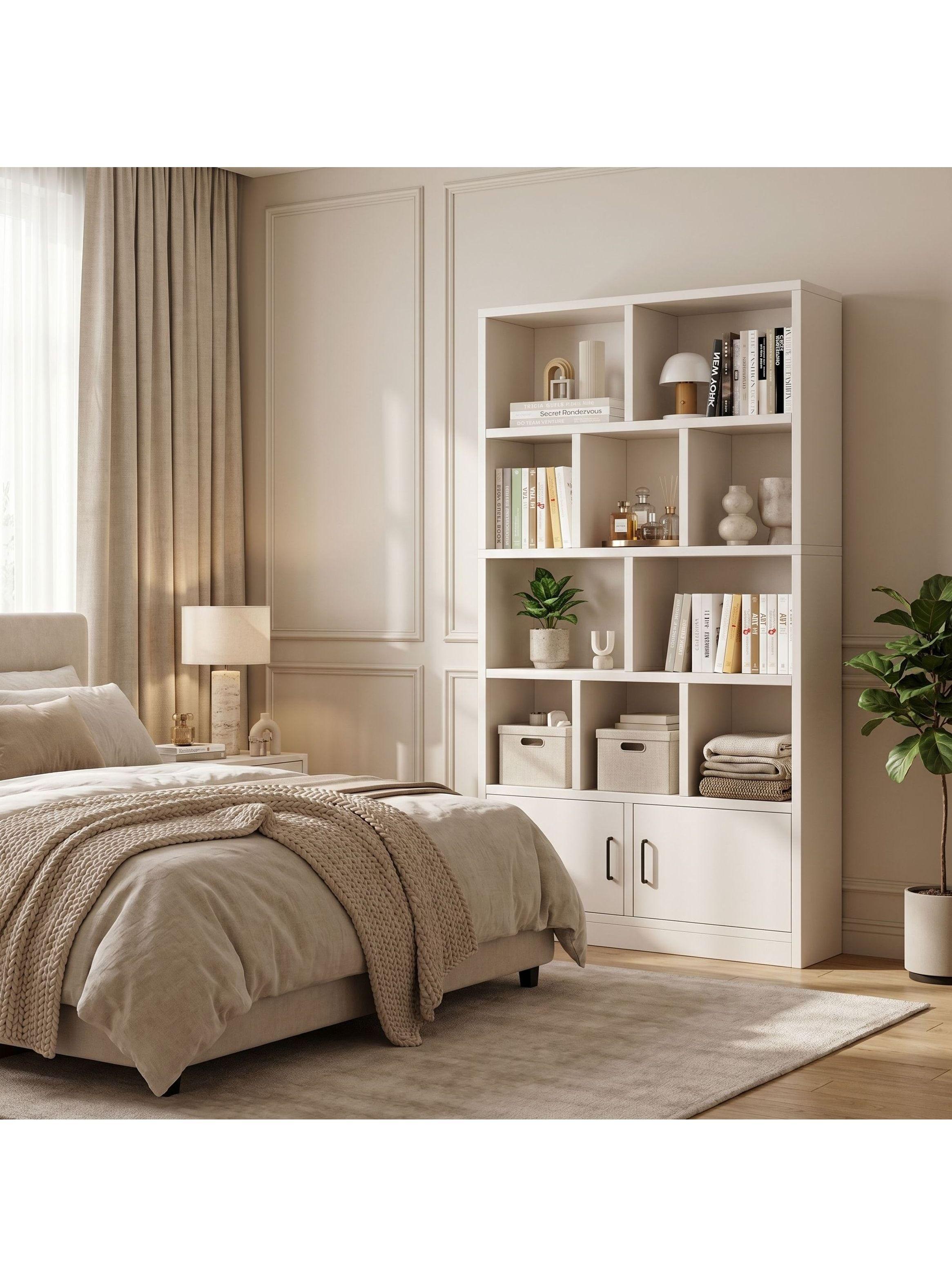 Estante Repisa Para Libros Decoración Combinable 80de Ancho Blanco-7