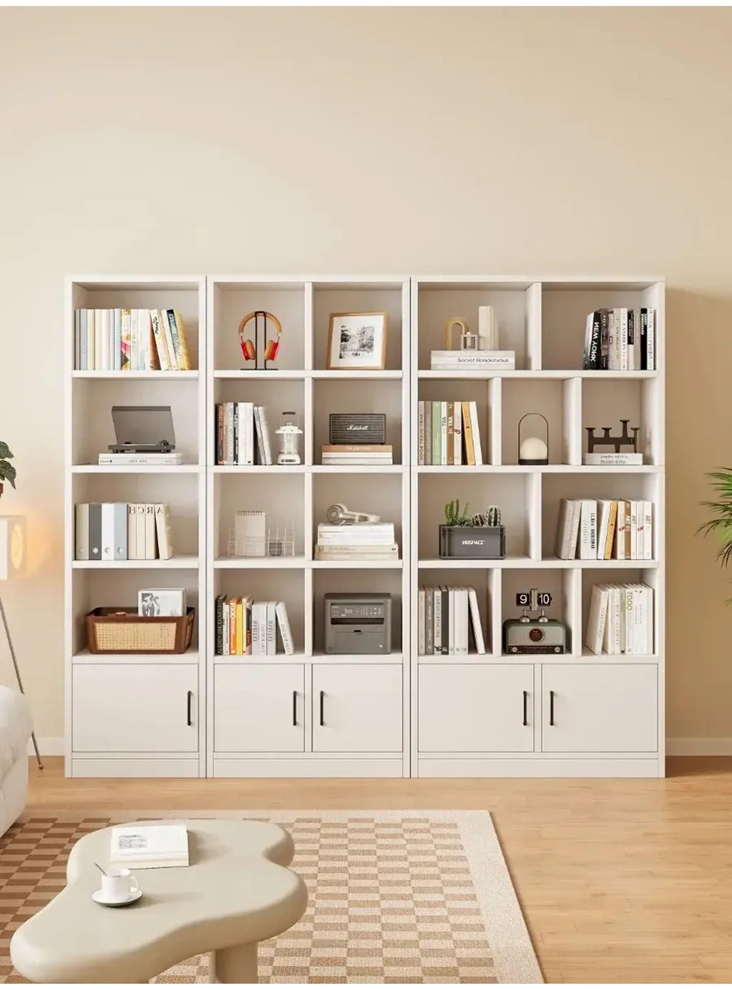Estante Repisa Para Libros Decoración Combinable 80de Ancho Blanco-8