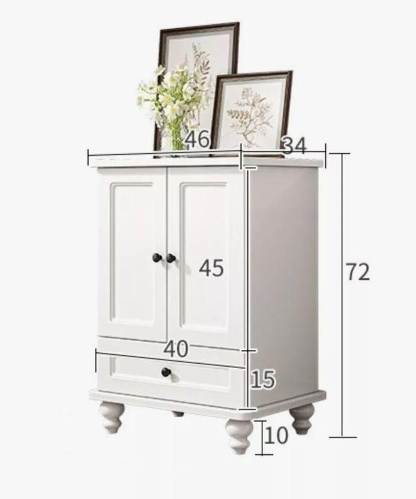 Comoda Velador Con Cajones Homer Design 46*34*72cm Europea-2
