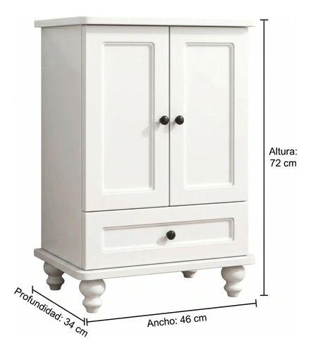 Comoda Velador Con Cajones Homer Design 46*34*72cm Europea-2