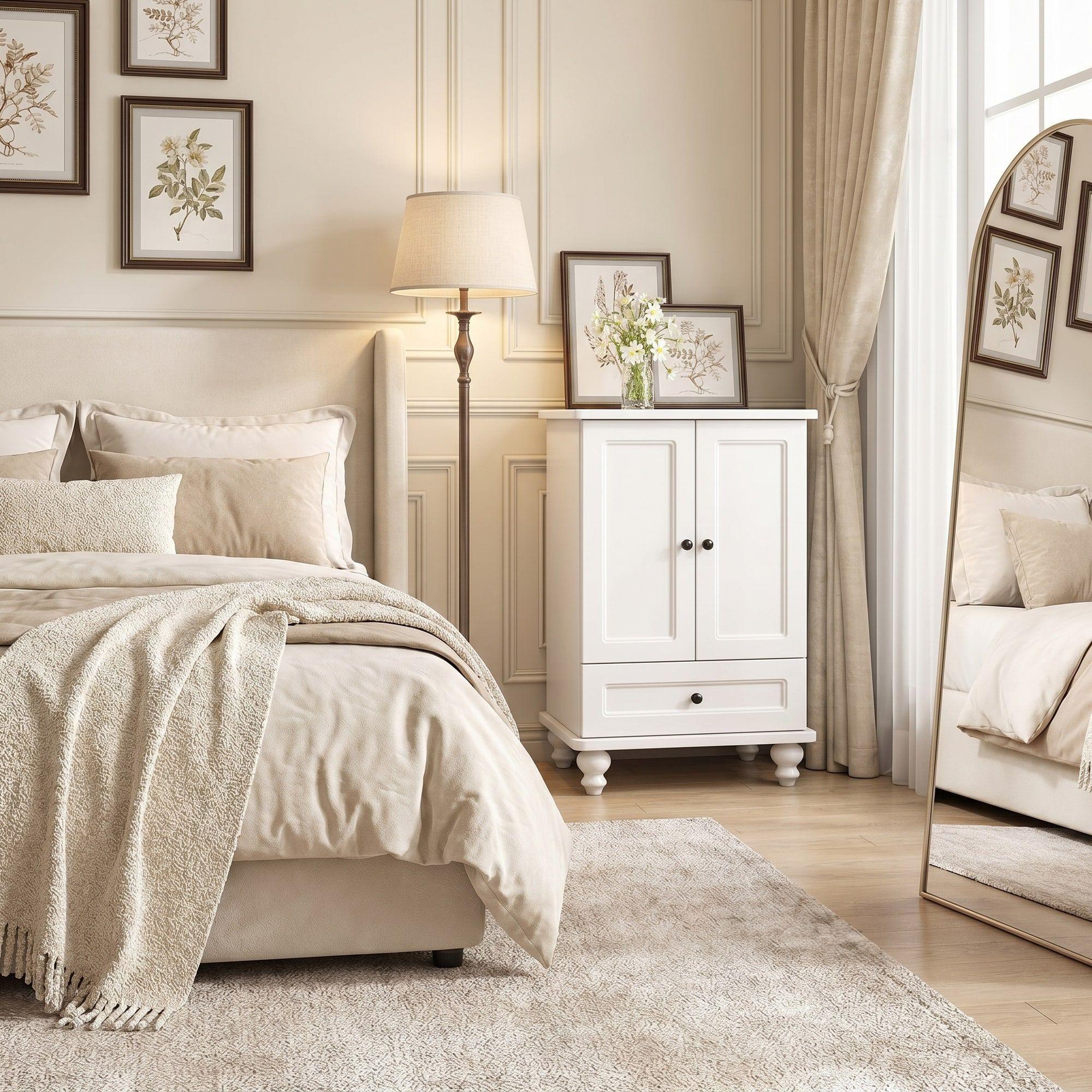 Comoda Velador Con Cajones Homer Design 46*34*72cm Europea-6