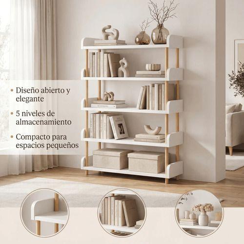 Organizador Libro Para Living Dormitorio Multifuncional-3