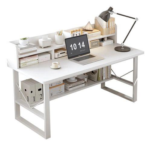 Escritorio Oficina Con Organizador Solido 120x60x103cm YN103MS-120-2
