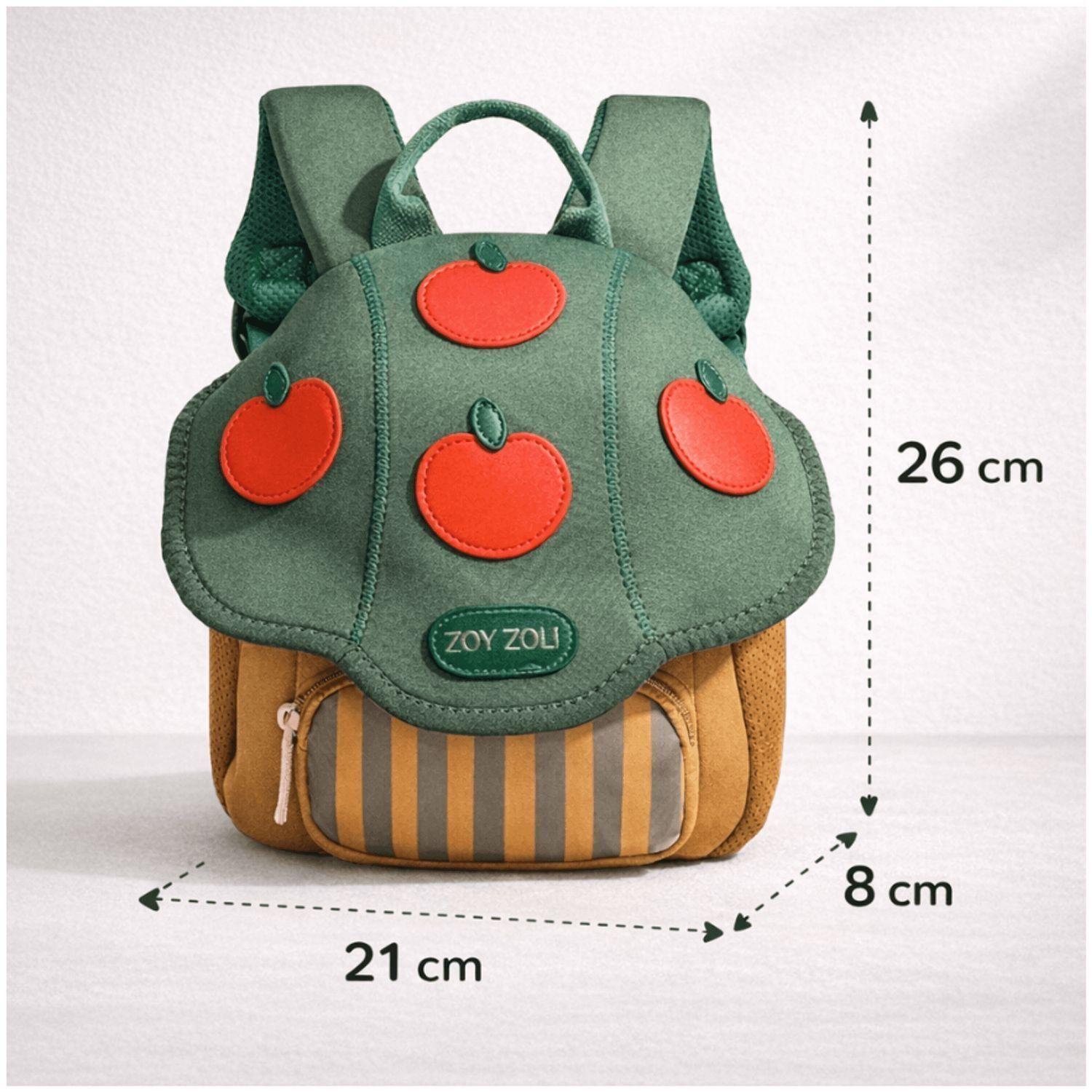 Bonita Mochila Escolar Para Niños Con Forma De Hongo, Bolsa-3